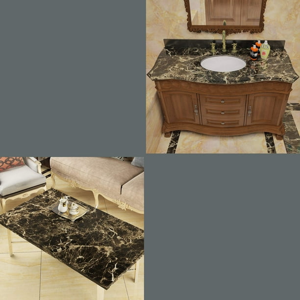 Marble Contact Paper for Countertops Waterproof Counter Top Stick Paper