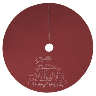 The Christmas Tree Hugger - Realistic Brown Bark Texture Wrap To Hide Artificial Tree Pole & Cords
