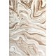 thumbnail image 2 of Alfombra Abani Regal beige y marrón 155 x 231 cm abstracta, 2 of 9
