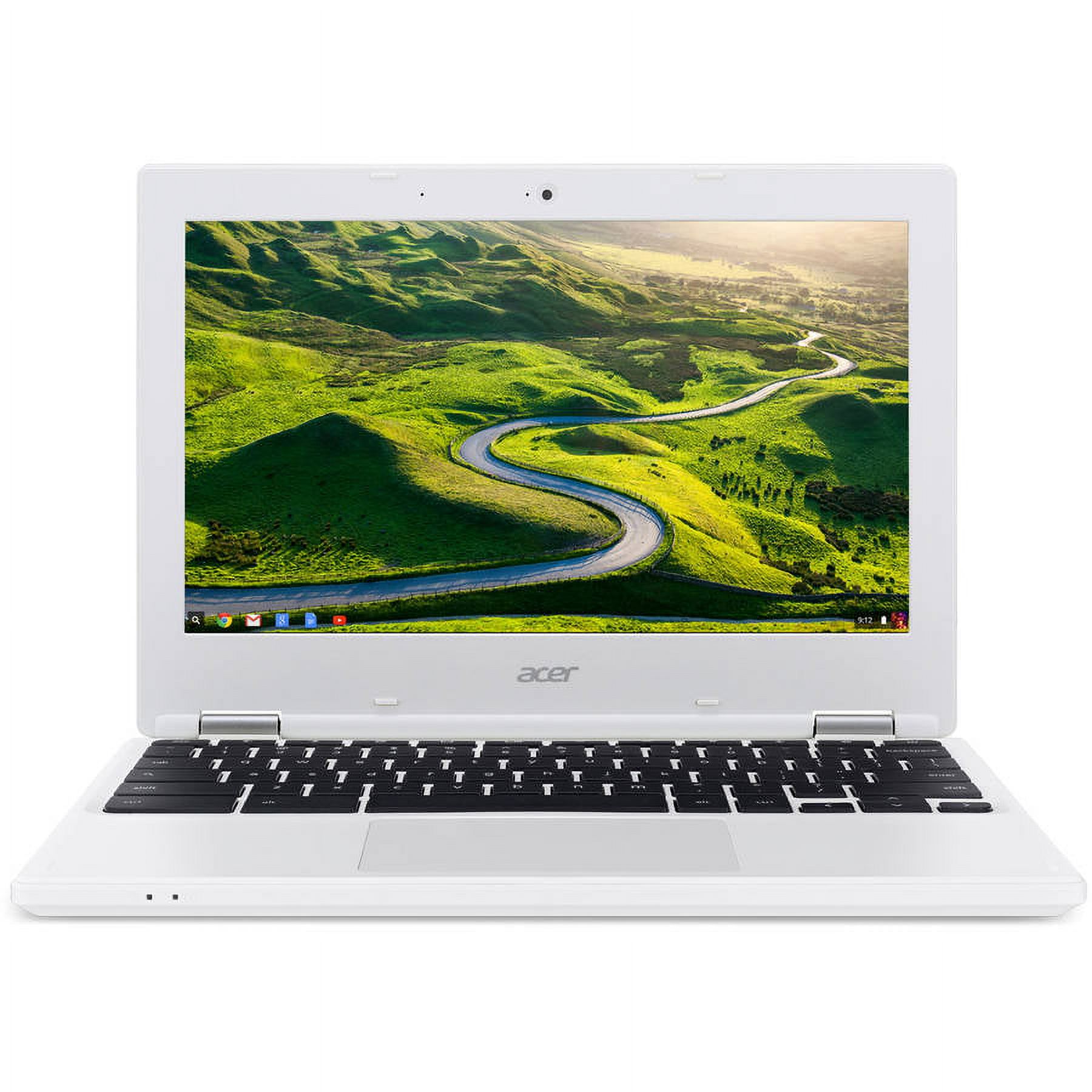 Acer Denim White 11.6" CB3-131-C3SZ Chromebook 11 PC with Intel Celeron N2840 Dual-Core Processor, 2GB Memory, 16GB Flash Storage and Google Chrome - image 2 of 8