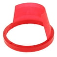 thumbnail image 3 of 2 piezas de cubierta impermeable para altavoces de coche, espaciadores de plástico impermeables, cojín antioxidante de audio, accesorios para coche rojo, 3 of 8
