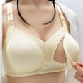thumbnail image 2 of Lovzfmll Nursing Bras for Women, Maternity Push-Up Bralette Bra, Standard Straps Push-Up Pull-On Stretchable Anti-Sagging Nursing Bra, 2 of 3