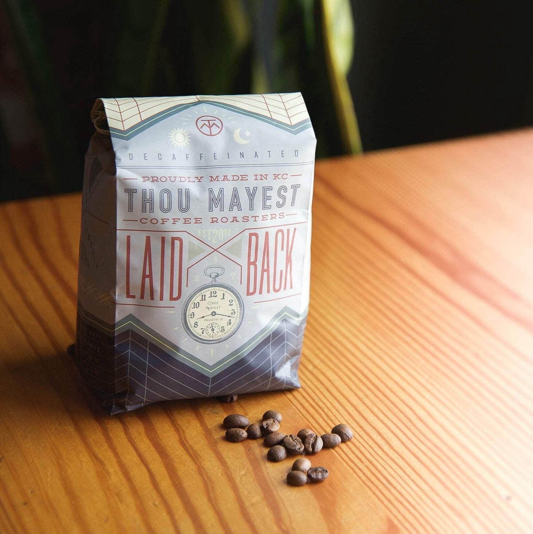 Laid Back Decaf | 12oz Whole Bean Medium Roast Coffee