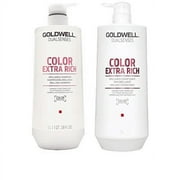 Goldwell Dualsenses Color Extra Rich Shampoo and Conditioner Combo 1000ml