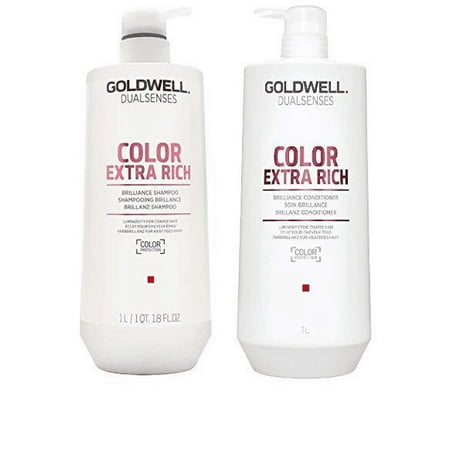 Goldwell Dualsenses Color Extra Rich Shampoo and Conditioner Combo 1000ml