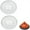 White, variant on 2Pcs Plunger Tray - Plunger Mat Air Drying Mat for Toilet Plunger - Plunger Holder Catches Drips - Wicks Water from Plunger and Dries Quickly, White