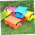 thumbnail image 4 of STOBOK Plastic Bins Assorted Color 3pcs PP, 4 of 8