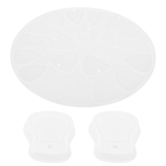 MLINS 1 Set   DIY Silicone Molds DIY Guitar Finger Picks Molds Keychain Pendant Making Molds