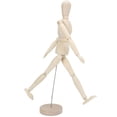 thumbnail image 4 of Artist Sketch Model, Wooden Manikin Exquisite  Flexible Natural Practical  For Table Toys For Animations For Photography Props For Decorations, 4 of 8