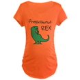 thumbnail image 1 of CafePress - Pregasaurus Rex Maternity T Shirt - Maternity Dark T-Shirt, 1 of 1