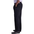 thumbnail image 2 of Haggar Mens Classic fit Chinos Pants 36 / 34 Black Solid, 2 of 6