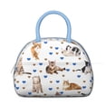 thumbnail image 2 of Sweet Cat Lunch Bag – Adorable Pattern for Funny and Loving Cat Enthusiasts, 2 of 4