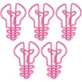 thumbnail image 1 of Yazoeia 100pcs Bulb Shape Paper Clips Cute Mini Paper Clips for Scrapbooking Lightweight and Portable Metal Bookmarks for Office School Document Classification (Red) CJC912-66377, 1 of 9