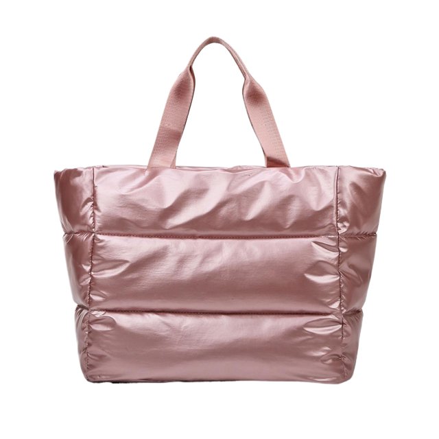 Bolsa de gimnasio Minnieouse de nailon para mujer mochila de un hombro rosa