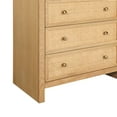 thumbnail image 3 of Belmont 5-Drawer Rattan Wood Chest, 3 of 8
