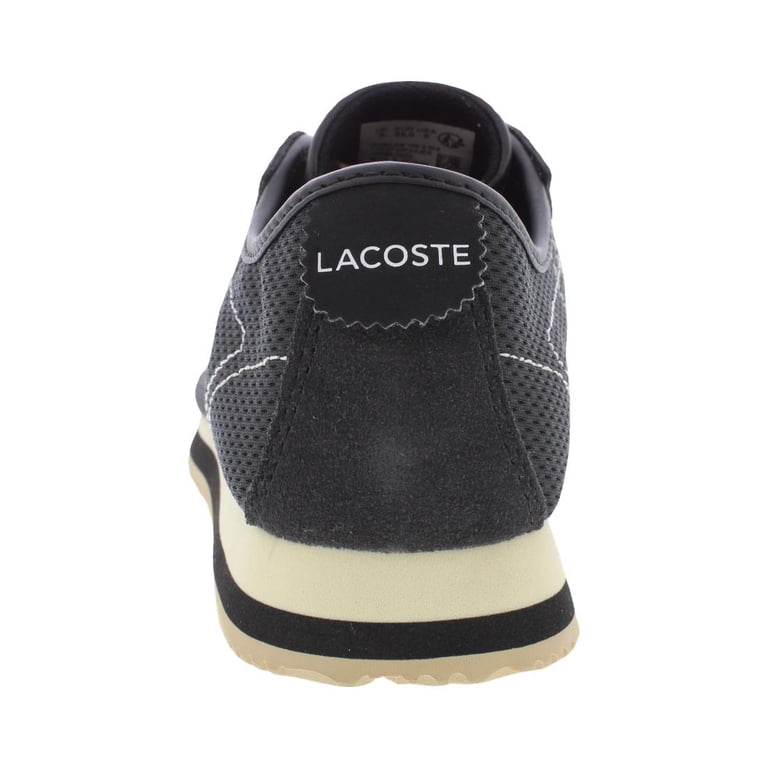 Lacoste Club-Low 125 Womens Shoes Size 5, Color: Black/Light