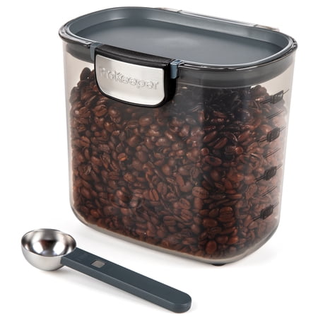 ProKeeper+ Plastic Coffee Airtight Storage Container, Best Used for Pantry Organization and Food Storage