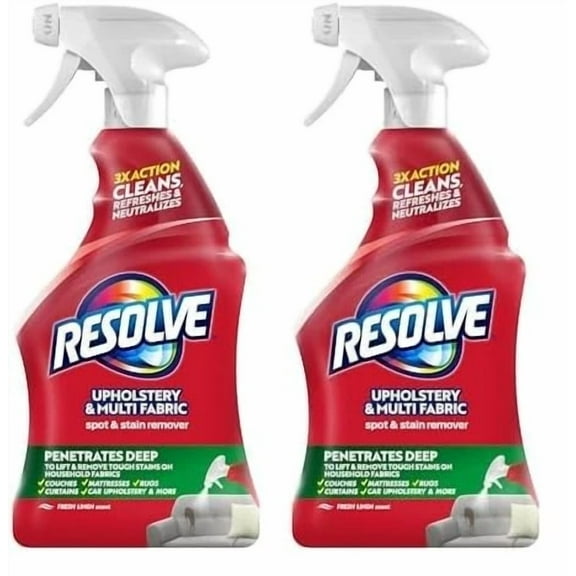 Resolve 22 Fl Oz Liquid Multi-Fabric Cleaner And Upholstery Stain Remover (Pack