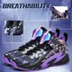 thumbnail image 4 of BINQER Zapatillas de baloncesto de caña alta for hombre con amortiguación de malla transpirable y suela antideslizante., 4 of 5