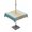 Khaki Turquoise, variant on Outdoor Tablecloths with Umbrella Hole & Zipper, Navy Blue Ombre Tablecloth Rectangle 60x84 Inch, Modern Yellow Gradient Farmhouse Art Waterproof Table Cloth, Patio/Pool/Picnic Table Covers