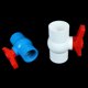 thumbnail image 3 of Válvula de bola de PVC de 6 piezas de 40 mm, válvula de cierre de agua para grifo, grifo con manija de 90 grados, accesorios de tubería, 3 of 5
