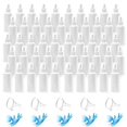 thumbnail image 1 of Lot de 50 bouteilles de brouillard en plastique blanc de 30 ml, 1 of 7