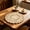 🔥 Khaki A_New, variant on TTJ Natural Woven Corn Husk Placemat Handcrafted Round Heat-Resistant Table Mat Boho Table Trivet For Hot Pots Plates Dining Kitchen Farmhouse Entertaining Home Decor Accessory