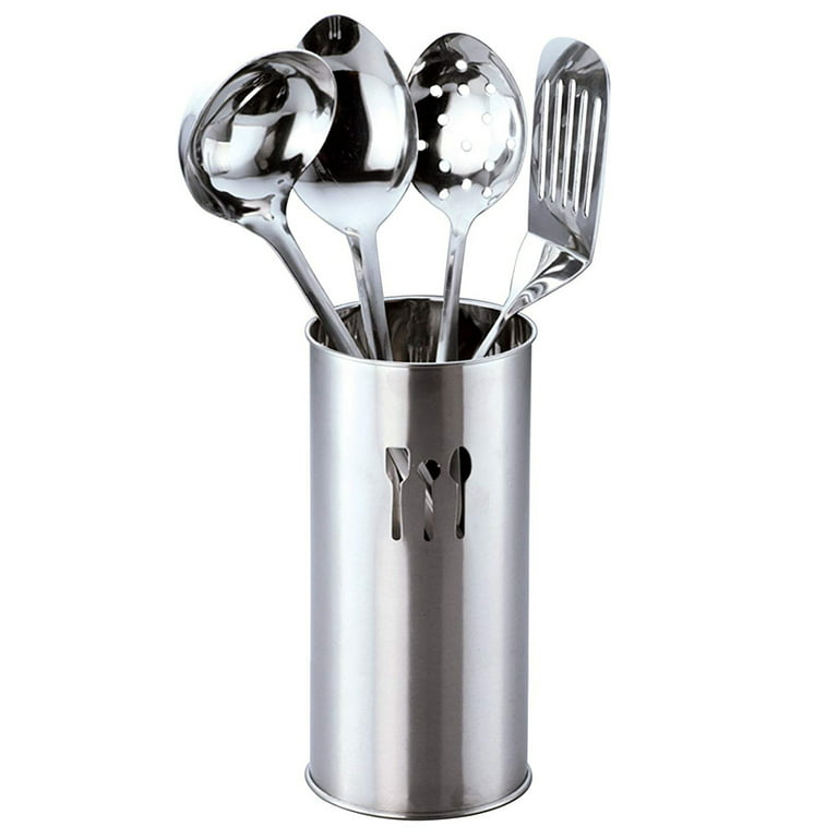 5 Pc Cooking Utensil Set Stainless Steel Kitchen Serving Spatula