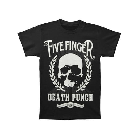 Five Finger Death Punch Men's Skull Zoom T-shirt Small
