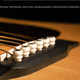 thumbnail image 1 of Cono de cuerdas fijas para guitarra acústica folk, paquete de 6, ébano, hueso de buey, cacao, piña, palo de rosa, clavija de cuerda, mejora el tono de la columna de cuerdas, 1 of 4