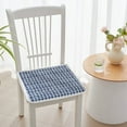 thumbnail image 6 of Cotton Seat Cushion with Non-Slip Straps | 16x16 Inch Thickened Pad for Office/Dining Chairs & Camping | All-Season Breathable, Machine Washable, 6 of 6
