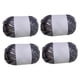 thumbnail image 4 of Hilo de Crochet Macarena 4 Piezas Metalizado Gris Oscuro 40 Metros, 4 of 8