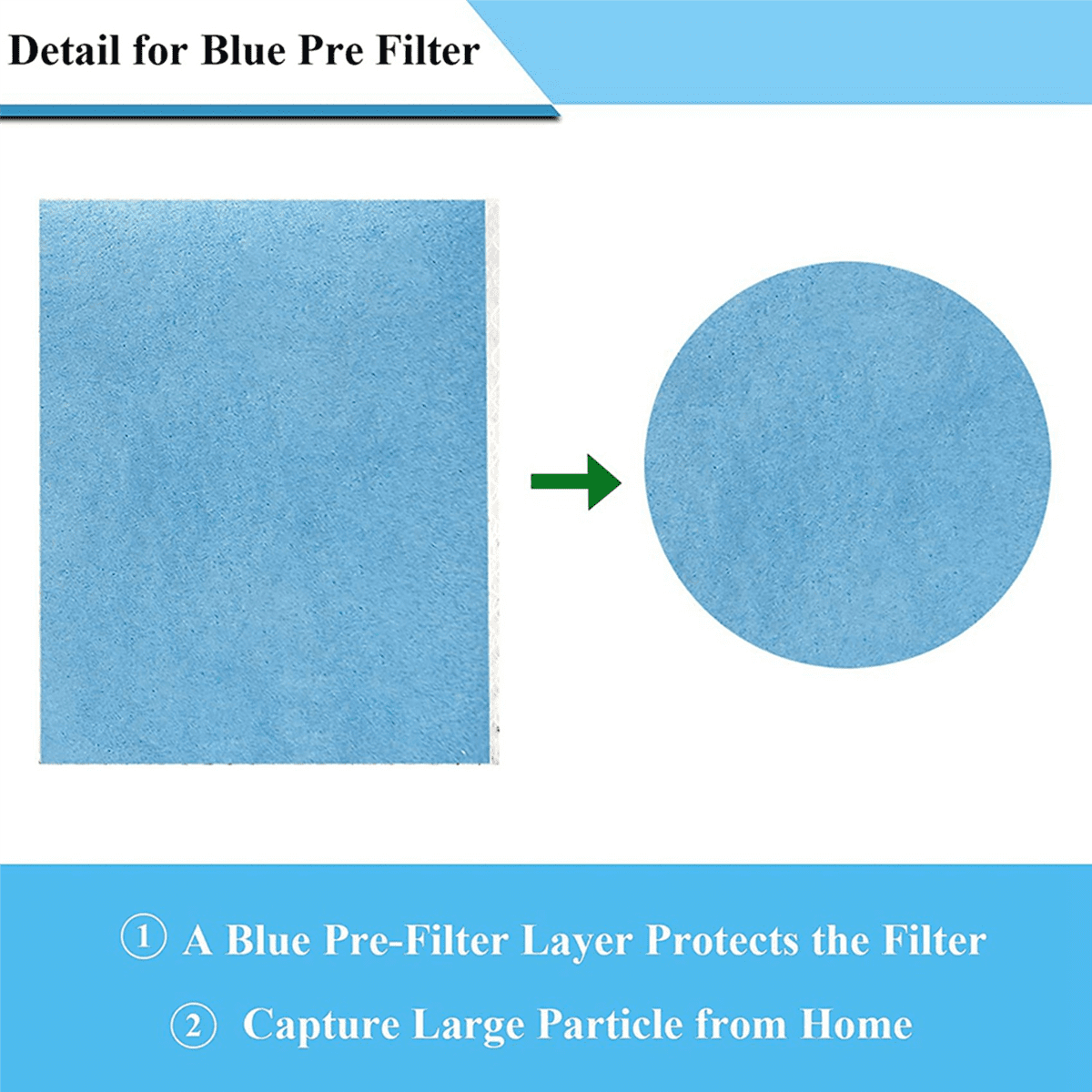 8Pcs HFT600 Humidifier Wicking Filters T Compatible for Tower Humidifier HEV615 HEV620, Compare to HFT600T