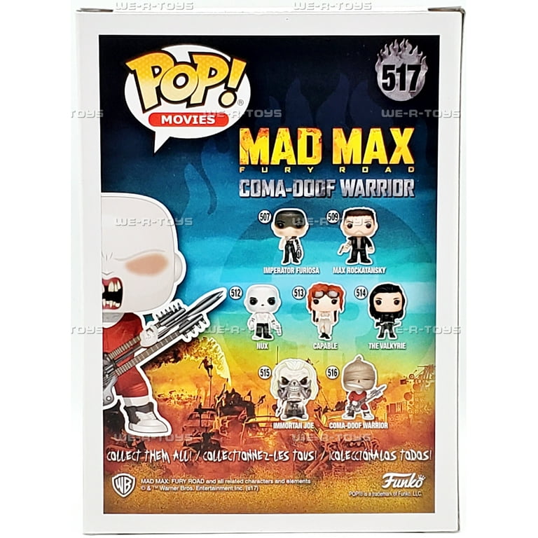MADMAX Mad Max Fury Road Funko POP! Movies Coma-Doof Warrior Vinyl