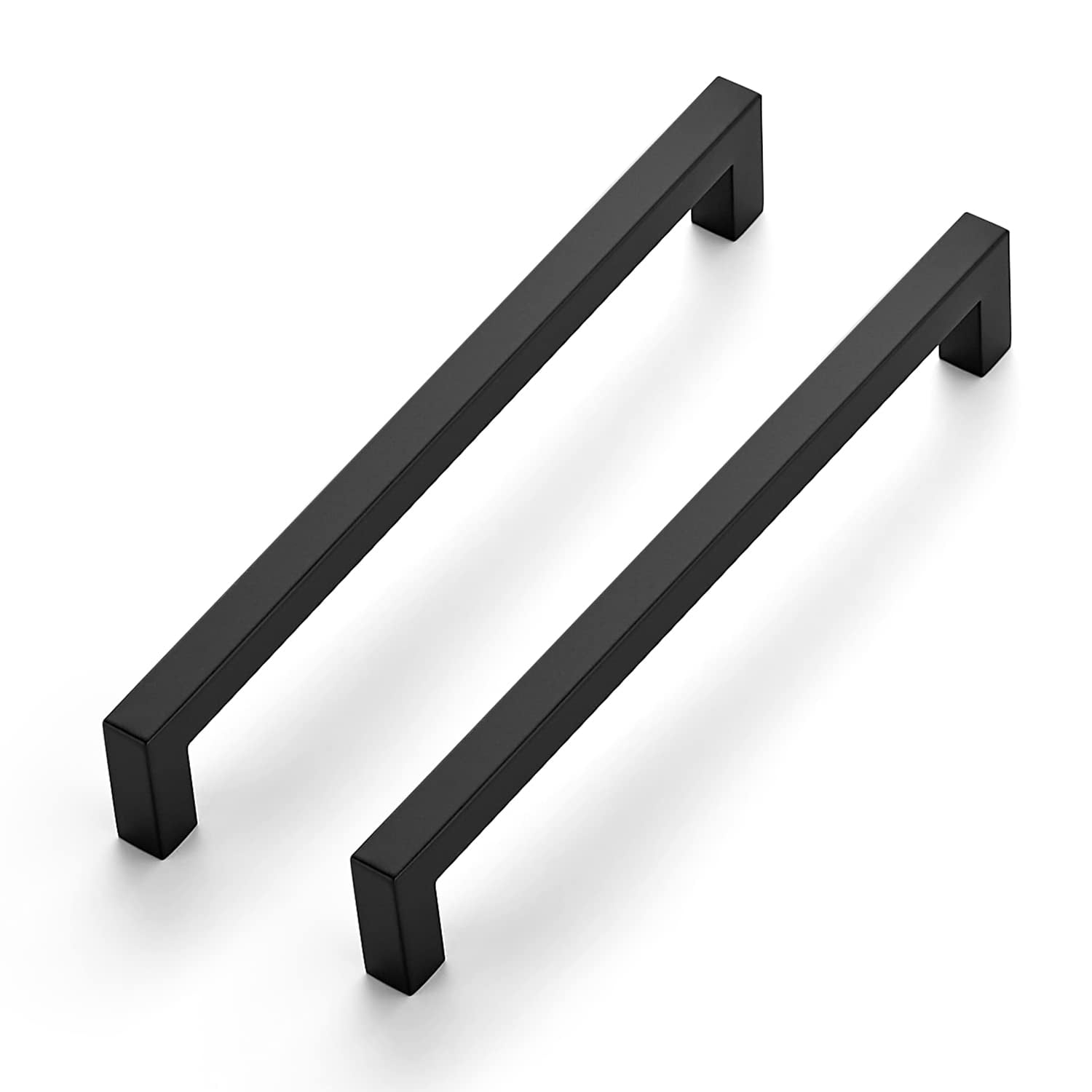 20 Pack 8 Inch Kitchen Square Cabinet Handles Matte Black Cabinet Pulls 20-pack-8-inch-kitchen-square-cabinet-handles-matte-black-cabinet-pulls