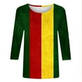 thumbnail image 5 of Xuyuer Black History Shirts Women Black History Month T-Shirt Print Round Neck Casual And Loose Tee Tops African American Shirts, 5 of 5