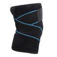 thumbnail image 2 of Rodillera deportiva, rodillera protectora para correr, ciclismo, rodillera, soporte para articulación, envoltura de compresión, manga azul, 2 of 10
