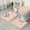 Princess Carriage Pattern, variant on Princess Carriage Pattern Bathroom Rugs Sets 3 Piece,Toilet Cover Set,Absorbent Non Slip Bathroom Mats Sets with U-Shaped Contour Rug Toilet Rug Set