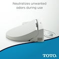 thumbnail image 4 of TOTO® WASHLET® C100 Electronic Bidet Toilet Seat with PREMIST, Round, Sedona Beige- SW2033R#12, 4 of 14