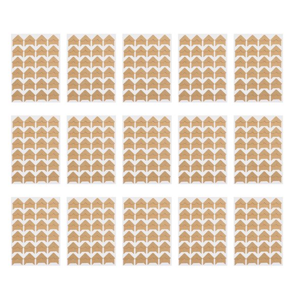 LOLIPPYY Vintage Khaki Paper Photo Mounting Corners Stickers for Scrapbook