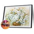 thumbnail image 2 of Cuadros Decorativos Pintura de diamante 5D DIY Little Daisy Taladro redondo completo Cuadro de diamantes de imitación Sywqhk Nuevos Originales, 2 of 9