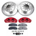 thumbnail image 2 of PowerStop Front Z23 Evolution Sport Brake Pad and Rotor Kit with Red Powder Coated Calipers Fits: FORD Select Models KC8029, 2 of 4