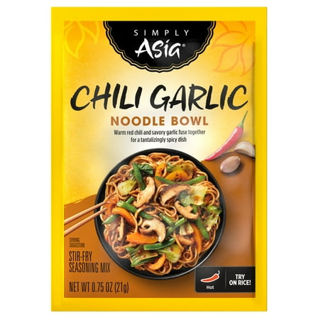 Simply Asia Chili Garlic Seasoning Mix, 0.75 oz Cup