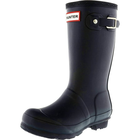 Hunter - Hunter Original Kids Navy Mid-Calf Rubber Rain Boot - 1M ...