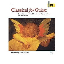Alfred 00-16751 Classical for Guitar- In TAB - Music Book