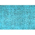 thumbnail image 1 of Ahgly Company Indoor Rectangle Persian Light Blue Traditional Area Rugs, 5' x 8', 1 of 4