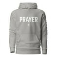 thumbnail image 2 of Prayer, Provision and Protection I Unisex Hoodie, Charcoal Heather, 2 of 4