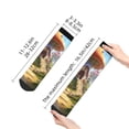 thumbnail image 4 of Pofeuu Cute Mushroom Town Print 30cm Socks, Adult Running Hiking Socks for Youth and Adult, 4 of 7