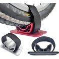 thumbnail image 4 of Car Roof Bike Rear Mount, Strong Bearing Capacity Aluminum Alloy Car Roof Bike Rear Wheel Rack for Estate for Camping Road Trips, 4 of 5