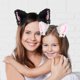 thumbnail image 5 of Cosplay Girl Felpa Orejas de gato peludas Diadema negra Accesorios de cosplay para Cam Girl Party Cosplay Orejas Pinzas para el cabello Diademas para mujeres Regalos para ella / Mujer Fokelyi WRST-53-1, 5 of 7